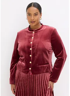 Fluwelen jas, bonprix