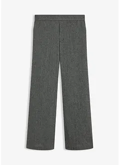 Bootcut broek in tweed look, bonprix