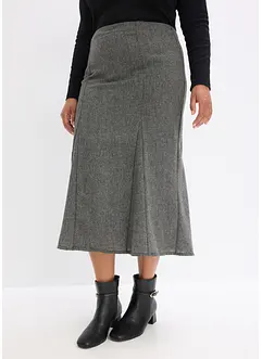 Godetrock in tweedlook, bonprix