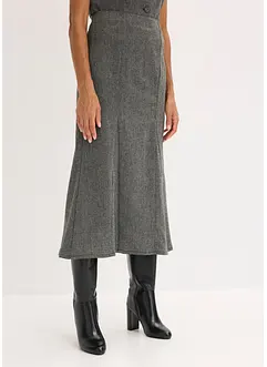 Godetrock in tweedlook, bonprix