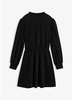 Glitterjurk van stevige interlockkwaliteit, bonprix