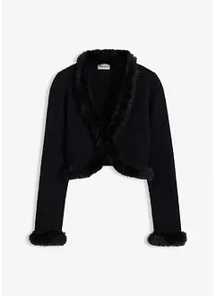 Vest met imitatiebont, bonprix