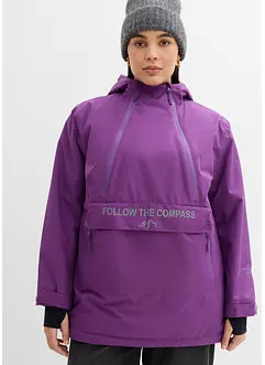 Outdoor jas met fleece voering, waterdicht, bonprix