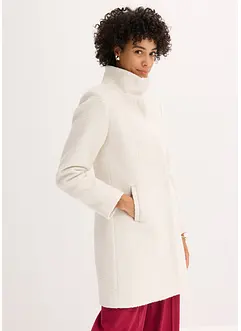 Korte coat van bouclé, bonprix