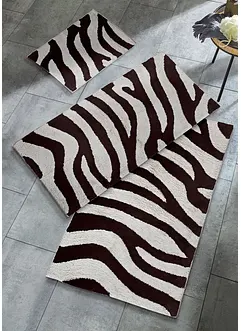 Badmat met zebra dessin, bonprix