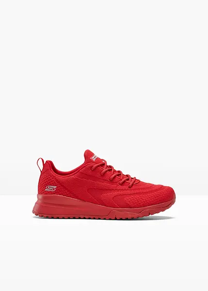 Trendy sneakers van Skechers met een sportieve look rood