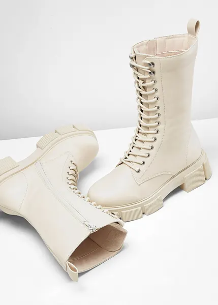 Trendy combat boots