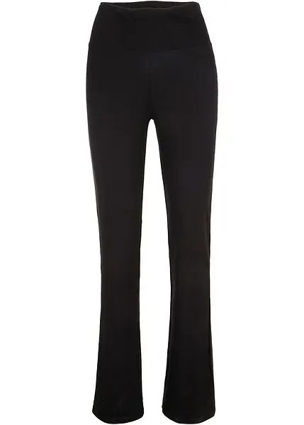 Comfortabele legging met wijd uitlopende pijpen