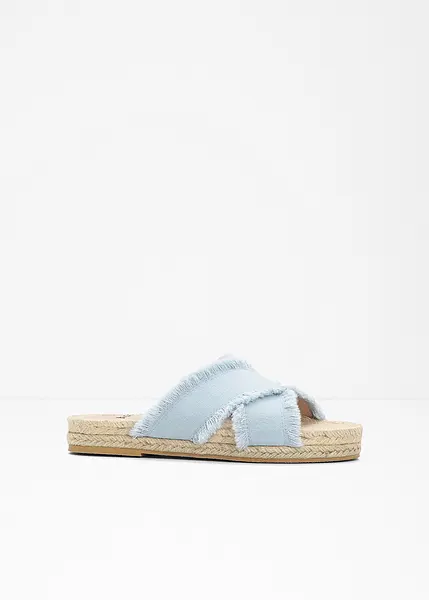 Zomerse slippers met franjes