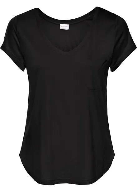 T-shirt van zachte viscose