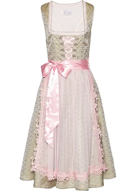 Dirndl met parels (2-dlg. set)