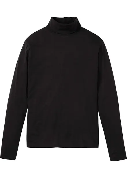 Longsleeve met col van puur biologisch katoen