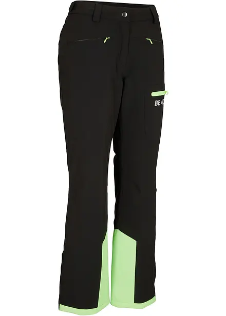 Outdoor thermo skibroek met sneeuwvanger, waterdicht, straight