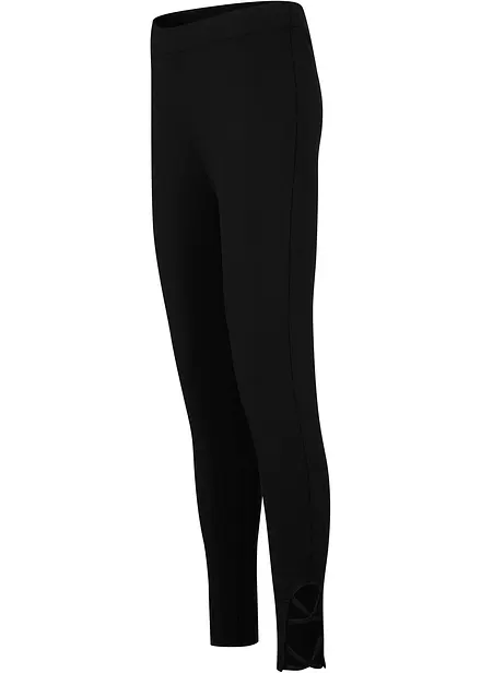 7/8 high-waist legging met biologisch katoen