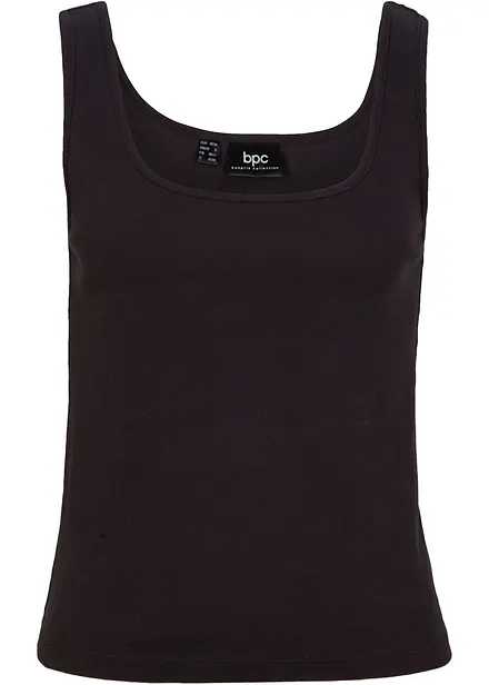 Top met brede schouderbandjes