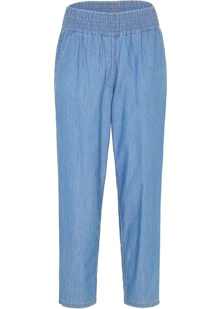 High waist mom jeans van biologisch katoen