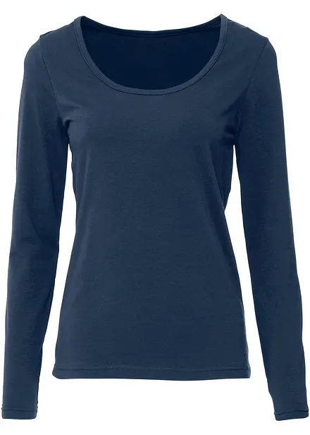 Longsleeve met ronde hals