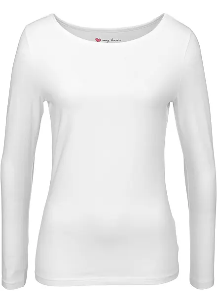 Longsleeve met ronde hals