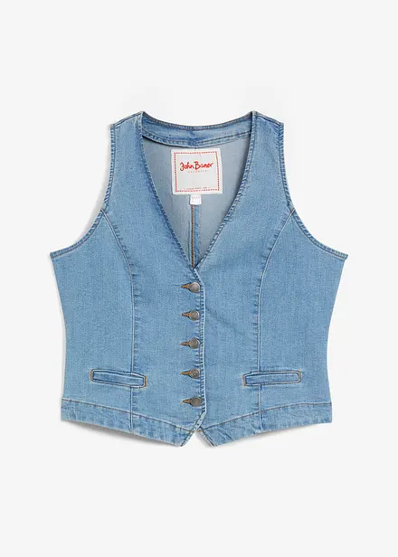 Stretch jeans gilet