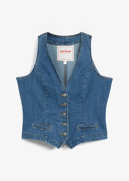 Stretch jeans gilet
