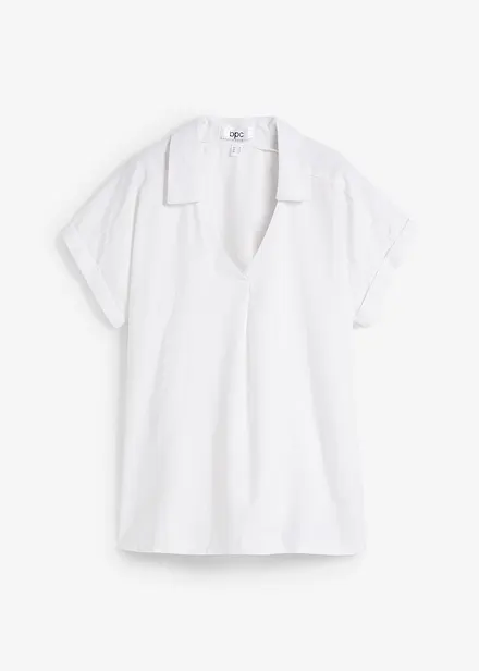 Tuniekblouse van een lichte linnenmix