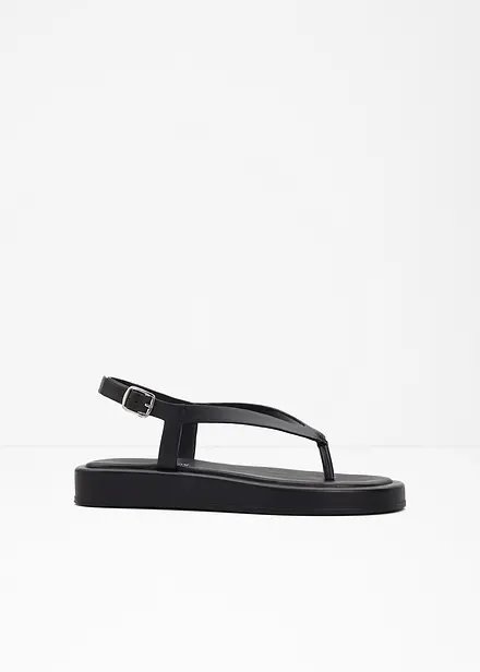 Leren teensandalen
