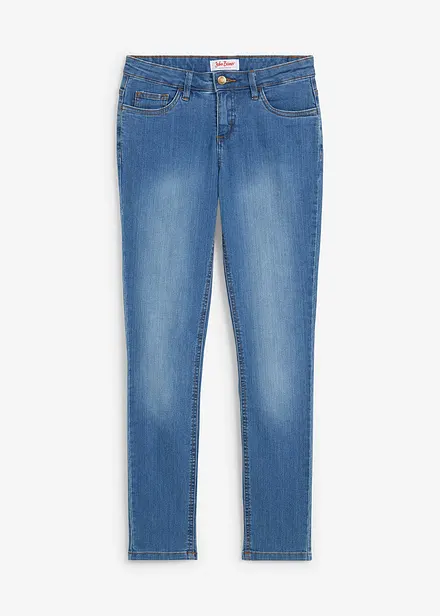 Skinny stretch jeans mid waist
