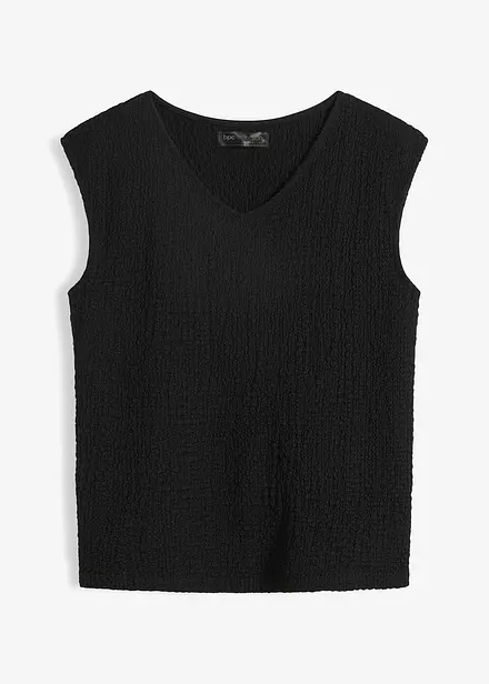 Shirt van lichte crêpe