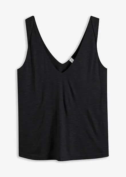 Top van soepelvallende viscose