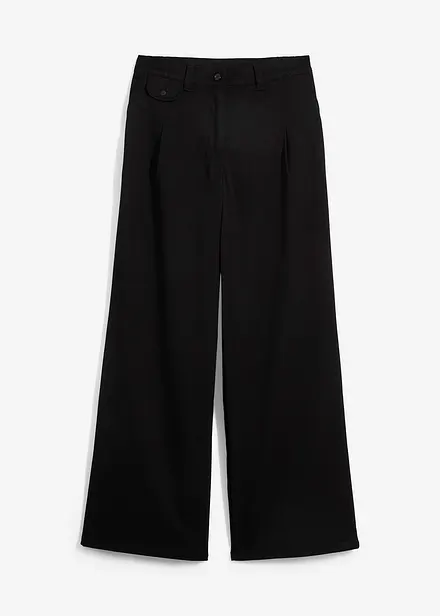 Wijde Marlene Dietrich broek