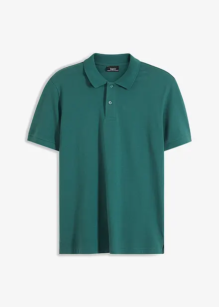Piqué poloshirt van biologisch katoen
