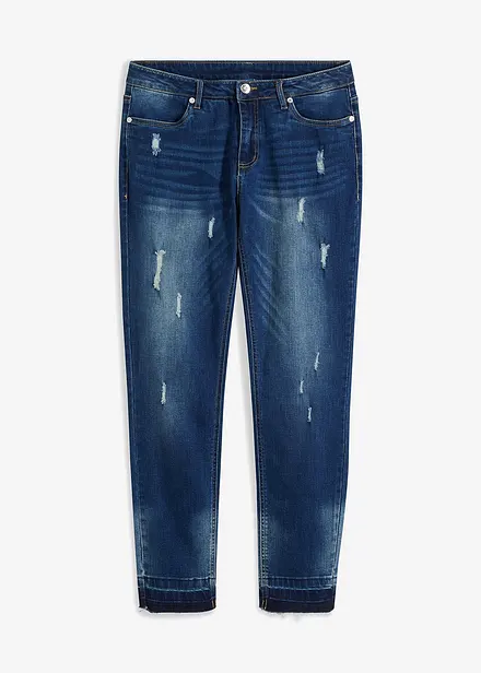 Skinny jeans low waist, cropped