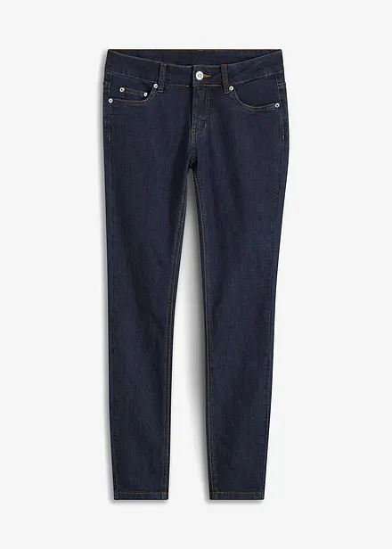Skinny stretch jeans, mid waist