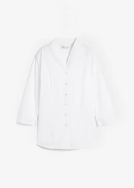 Blouse met opstaande kraag