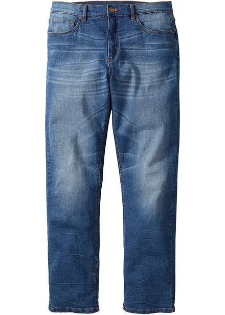 Classic fit stretch jeans, straight