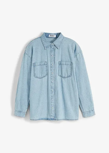 Oversized spijkerblouse