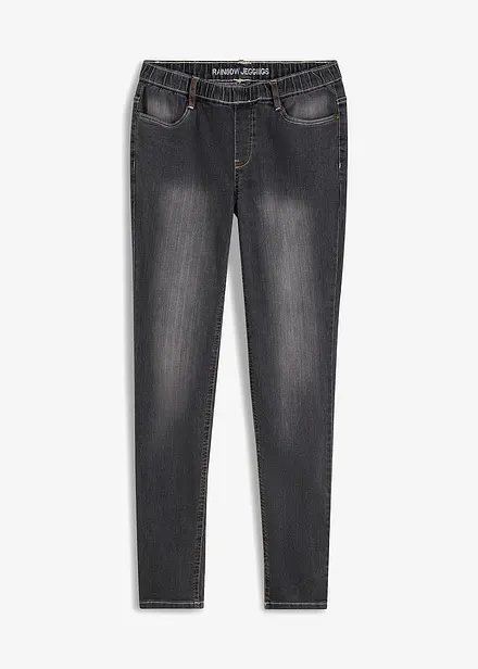 Skinny jegging mid waist met comfortband