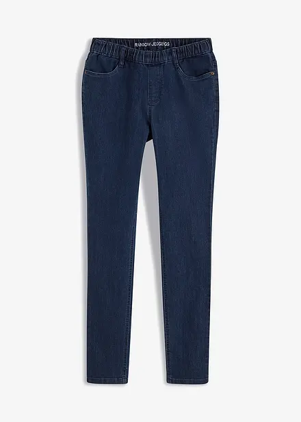 Skinny jegging mid waist met comfortband