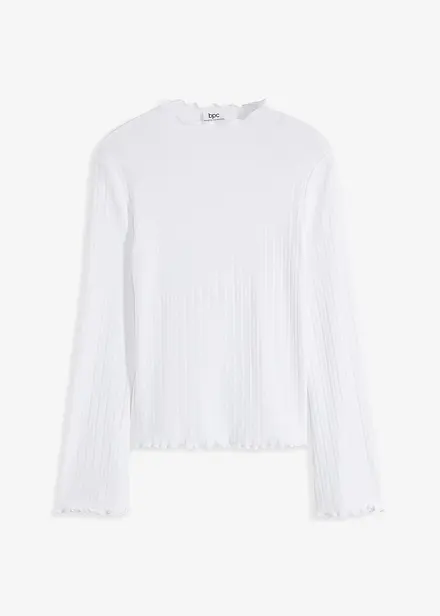 Geribde longsleeve