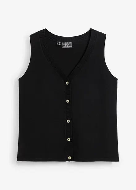 Gilet met knopen