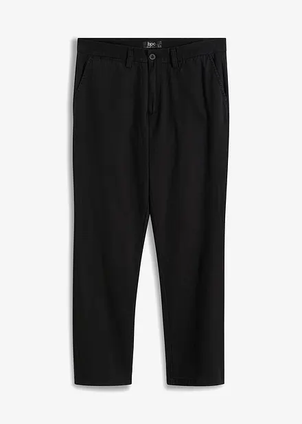 Regular fit chino van puur katoen, straight