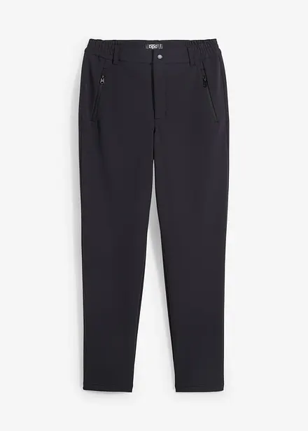 Stretch softshell outdoor broek met comfortband, waterafstotend
