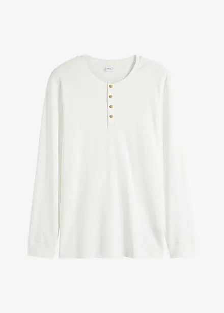 Henley shirt, lange mouw