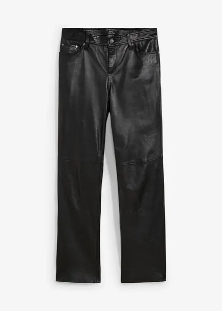 Leren broek van lamsnappa