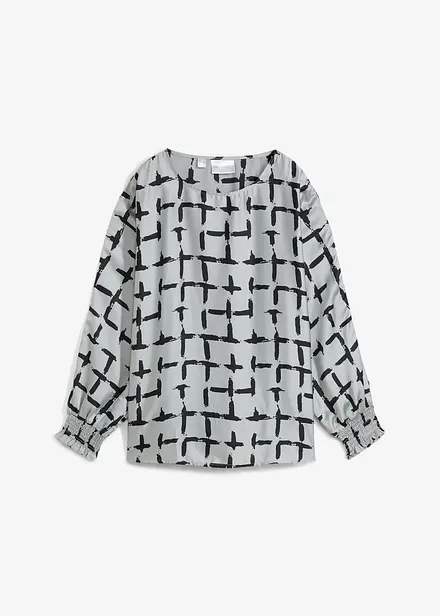 Tuniek met vleermuismouwen