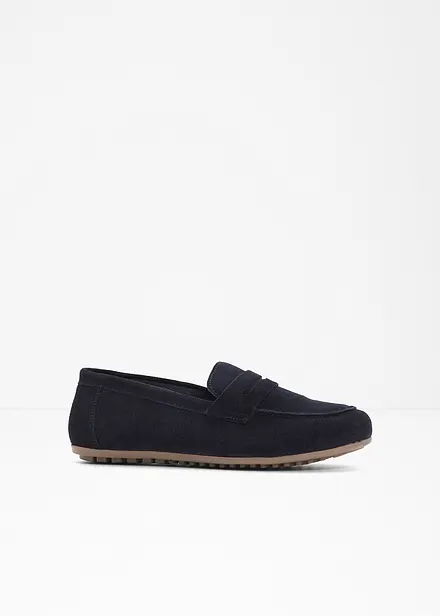 Loafers van leer