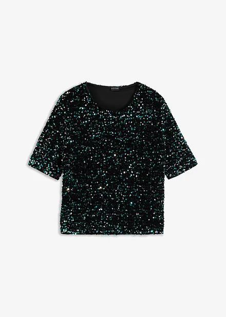 Shirt met pailletten