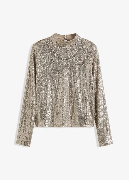 Blouse met pailletten