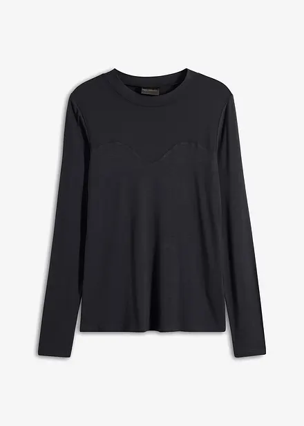 Longsleeve met mesh
