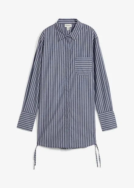 Oversized blouse van katoen